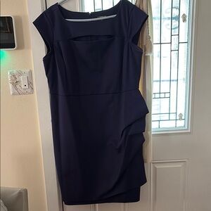 Elegant Navy Dress